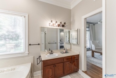 Stunning 4BR, 3.5BA home in desirable Hampton Cove on the 9th on Hampton Cove Golf Course in Alabama - for sale on GolfHomes.com, golf home, golf lot