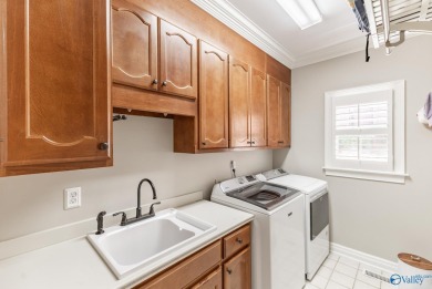 Stunning 4BR, 3.5BA home in desirable Hampton Cove on the 9th on Hampton Cove Golf Course in Alabama - for sale on GolfHomes.com, golf home, golf lot