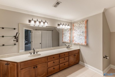 Stunning 4BR, 3.5BA home in desirable Hampton Cove on the 9th on Hampton Cove Golf Course in Alabama - for sale on GolfHomes.com, golf home, golf lot