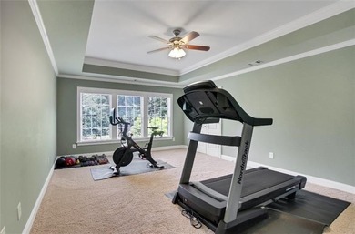 Enjoy Unbeatable views from Morning Coffee to Golden Hour - on Hamilton Mill Golf Club in Georgia - for sale on GolfHomes.com, golf home, golf lot