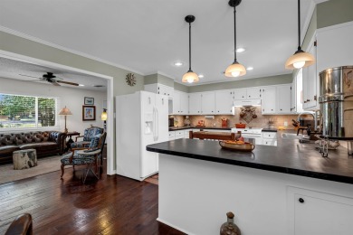 This rare 4-bedroom, single-story home is situated on nearly one on Llano River Golf Course in Texas - for sale on GolfHomes.com, golf home, golf lot