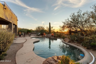 Sonoran Desert Living + Panoramic Mountain Views + Private on The Boulders Resort Golf Club in Arizona - for sale on GolfHomes.com, golf home, golf lot