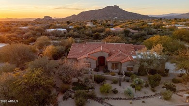 Sonoran Desert Living + Panoramic Mountain Views + Private on The Boulders Resort Golf Club in Arizona - for sale on GolfHomes.com, golf home, golf lot