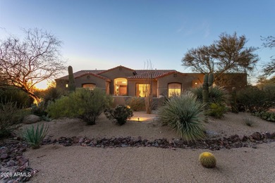 Sonoran Desert Living + Panoramic Mountain Views + Private on The Boulders Resort Golf Club in Arizona - for sale on GolfHomes.com, golf home, golf lot