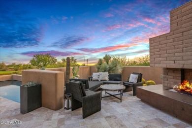 Awaken to sweeping desert vistas where Pinnacle Peak, sparkling on Desert Mountain Golf Club - Renegade Course in Arizona - for sale on GolfHomes.com, golf home, golf lot