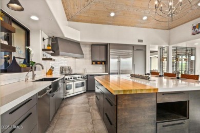 Awaken to sweeping desert vistas where Pinnacle Peak, sparkling on Desert Mountain Golf Club - Renegade Course in Arizona - for sale on GolfHomes.com, golf home, golf lot