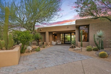 Awaken to sweeping desert vistas where Pinnacle Peak, sparkling on Desert Mountain Golf Club - Renegade Course in Arizona - for sale on GolfHomes.com, golf home, golf lot