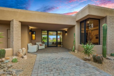 Awaken to sweeping desert vistas where Pinnacle Peak, sparkling on Desert Mountain Golf Club - Renegade Course in Arizona - for sale on GolfHomes.com, golf home, golf lot