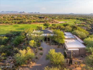 Awaken to sweeping desert vistas where Pinnacle Peak, sparkling on Desert Mountain Golf Club - Renegade Course in Arizona - for sale on GolfHomes.com, golf home, golf lot