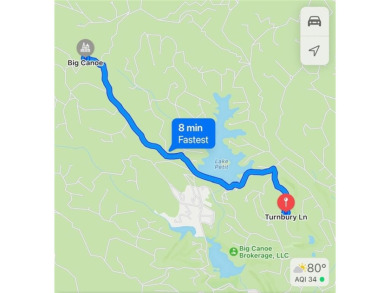 Come build your future dream home on this huge 2.16 acre on Big Canoe Golf Club - Cherokee in Georgia - for sale on GolfHomes.com, golf home, golf lot