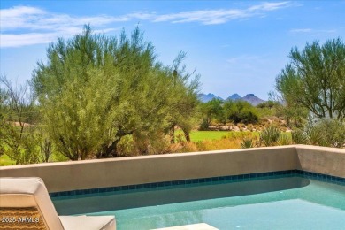 Awaken to sweeping desert vistas where Pinnacle Peak, sparkling on Desert Mountain Golf Club - Renegade Course in Arizona - for sale on GolfHomes.com, golf home, golf lot