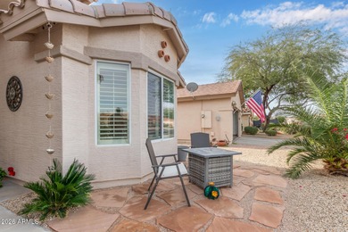 All backyard and interior furniture is included. Welcome to on Mission Royale Golf Club in Arizona - for sale on GolfHomes.com, golf home, golf lot