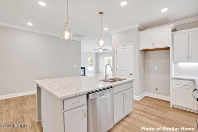 Experience the ease of single-level living in the Somerset III on Green Hills Golf Course in North Carolina - for sale on GolfHomes.com, golf home, golf lot
