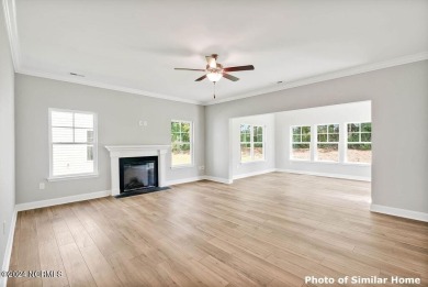 Experience the ease of single-level living in the Somerset III on Green Hills Golf Course in North Carolina - for sale on GolfHomes.com, golf home, golf lot