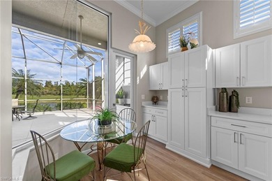 Enjoy exceptional privacy and breathtaking panoramic lake and on Estero Country Club in Florida - for sale on GolfHomes.com, golf home, golf lot