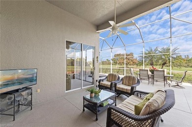 Enjoy exceptional privacy and breathtaking panoramic lake and on Estero Country Club in Florida - for sale on GolfHomes.com, golf home, golf lot