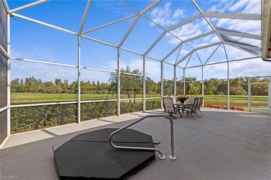 Enjoy exceptional privacy and breathtaking panoramic lake and on Estero Country Club in Florida - for sale on GolfHomes.com, golf home, golf lot