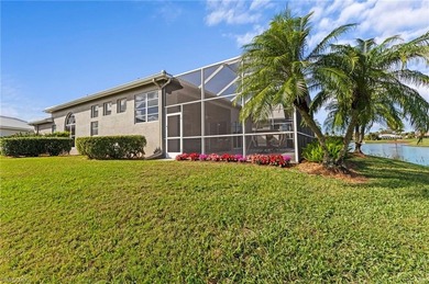 Enjoy exceptional privacy and breathtaking panoramic lake and on Estero Country Club in Florida - for sale on GolfHomes.com, golf home, golf lot
