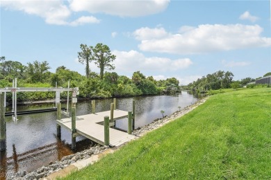 NO FLOOD ZONE - WATERFRONT - GULF ACCESS Welcome to your dream on Sabal Trace Golf and Country Club in Florida - for sale on GolfHomes.com, golf home, golf lot