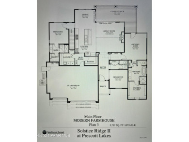 Experience the allure of modern living in Solstice Ridge II at on Prescott Lakes Golf and Country Club in Arizona - for sale on GolfHomes.com, golf home, golf lot