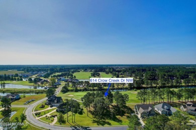 Welcome to coastal living at its finest in Crow Creek! This on Crow Creek Golf Club in North Carolina - for sale on GolfHomes.com, golf home, golf lot