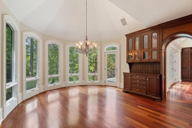 This exquisite European-style home is nestled off a quiet on Horseshoe Bend Country Club in Georgia - for sale on GolfHomes.com, golf home, golf lot