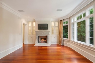 This exquisite European-style home is nestled off a quiet on Horseshoe Bend Country Club in Georgia - for sale on GolfHomes.com, golf home, golf lot