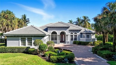 Experience the pinnacle of waterfront living at 18361 Verona on Miromar Lakes Golf Club in Florida - for sale on GolfHomes.com, golf home, golf lot