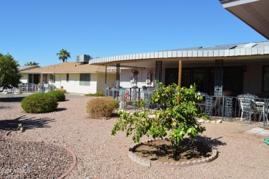 Impressive curb appeal in Sun City West, a vibrant 55+ active on Stardust Golf Course in Arizona - for sale on GolfHomes.com, golf home, golf lot