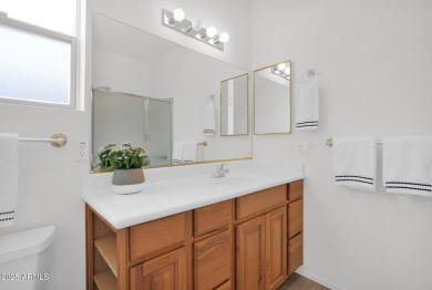 New price on this exquisite 2-bed, 2.5-bath retreat WITH an on Arizona Traditions Golf Club in Arizona - for sale on GolfHomes.com, golf home, golf lot