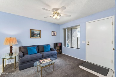 Turn-key condo and the perfect winter getaway. HVAC replaced in on Sun Village Golf Course in Arizona - for sale on GolfHomes.com, golf home, golf lot