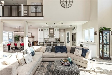 Elevated to capture breathtaking panoramic views of city lights on Bear Creek Golf and Country Club in California - for sale on GolfHomes.com, golf home, golf lot