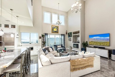 Elevated to capture breathtaking panoramic views of city lights on Bear Creek Golf and Country Club in California - for sale on GolfHomes.com, golf home, golf lot