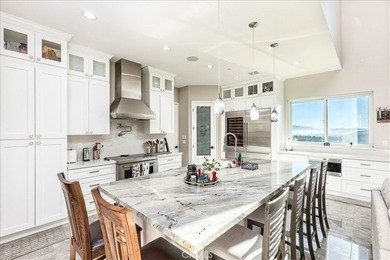 Elevated to capture breathtaking panoramic views of city lights on Bear Creek Golf and Country Club in California - for sale on GolfHomes.com, golf home, golf lot