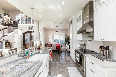 Elevated to capture breathtaking panoramic views of city lights on Bear Creek Golf and Country Club in California - for sale on GolfHomes.com, golf home, golf lot