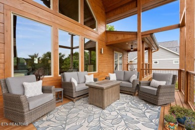 This Luxury Upscale Custom Lakefront Log  Stone Home invites you on Tellico Village -The Links At Kahite Golf Course in Tennessee - for sale on GolfHomes.com, golf home, golf lot