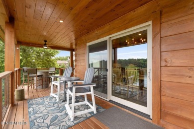This Luxury Upscale Custom Lakefront Log  Stone Home invites you on Tellico Village -The Links At Kahite Golf Course in Tennessee - for sale on GolfHomes.com, golf home, golf lot