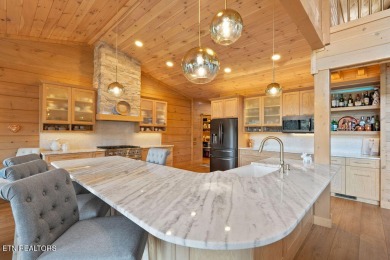 This Luxury Upscale Custom Lakefront Log  Stone Home invites you on Tellico Village -The Links At Kahite Golf Course in Tennessee - for sale on GolfHomes.com, golf home, golf lot