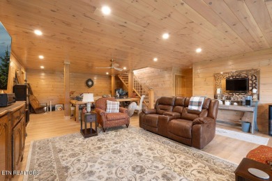 This Luxury Upscale Custom Lakefront Log  Stone Home invites you on Tellico Village -The Links At Kahite Golf Course in Tennessee - for sale on GolfHomes.com, golf home, golf lot