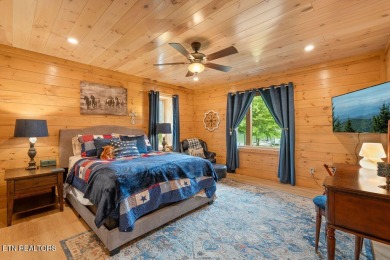 This Luxury Upscale Custom Lakefront Log  Stone Home invites you on Tellico Village -The Links At Kahite Golf Course in Tennessee - for sale on GolfHomes.com, golf home, golf lot