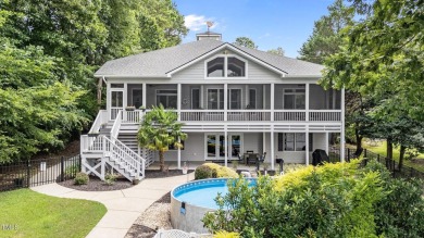 Discover exceptional Waterfront living in this stunning on River Golf and County Club at Lake Royale in North Carolina - for sale on GolfHomes.com, golf home, golf lot