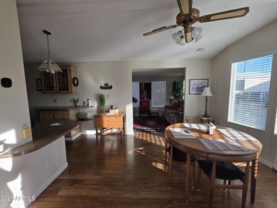 This rare 2bedroom, 2bathroom home offers a spacious living room on Great Eagle Golf Club in Arizona - for sale on GolfHomes.com, golf home, golf lot