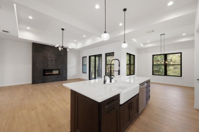 A beautifully designed, custom-built new construction on Ram Rock Golf Course in Texas - for sale on GolfHomes.com, golf home, golf lot