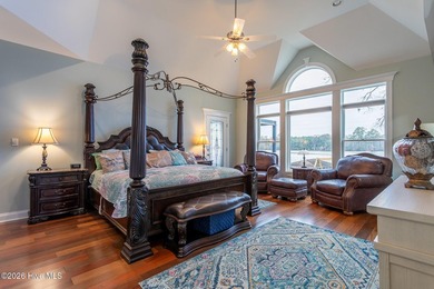 Exquisite riverfront custom home, located in the highly sought on Sound Golf Links at Albemarle Plantation in North Carolina - for sale on GolfHomes.com, golf home, golf lot