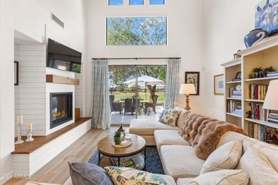 Situated on the golf course in the coveted Kierland Heritage on Kierland Golf Club in Arizona - for sale on GolfHomes.com, golf home, golf lot