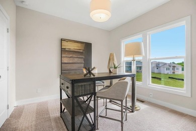 One of Rodrock Home's newest floor plans! Home is currently on Heritage Park Golf Course in Kansas - for sale on GolfHomes.com, golf home, golf lot