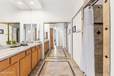 Situated on the golf course in the coveted Kierland Heritage on Kierland Golf Club in Arizona - for sale on GolfHomes.com, golf home, golf lot