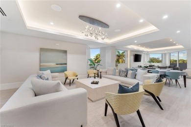 Experience the epitome of modern coastal luxury in this stunning on Club at Pelican Bay Golf Course in Florida - for sale on GolfHomes.com, golf home, golf lot
