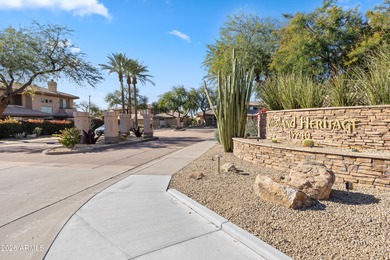 Situated on the golf course in the coveted Kierland Heritage on Kierland Golf Club in Arizona - for sale on GolfHomes.com, golf home, golf lot