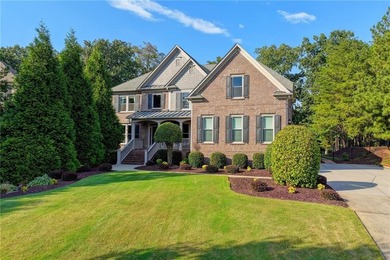 Welcome to this beautifully maintained four-sided BRICK ESTATE on Windermere Golf Club in Georgia - for sale on GolfHomes.com, golf home, golf lot